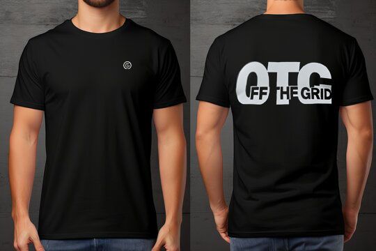 OTG signature t-shirt front and back