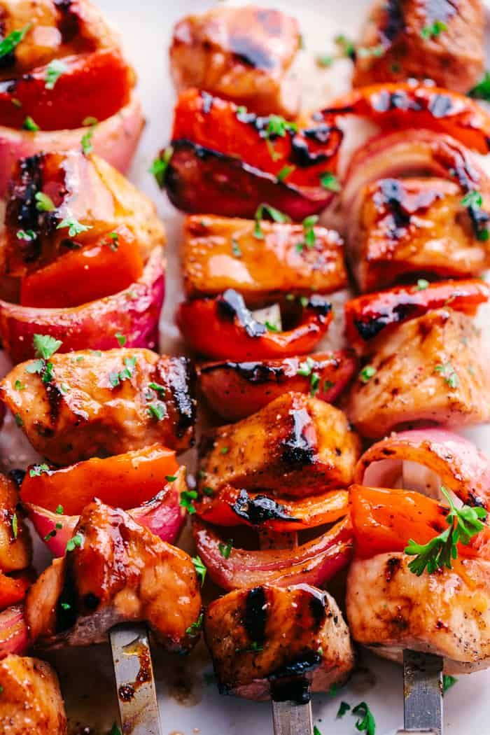 BBQ Guava Pork Kabobs