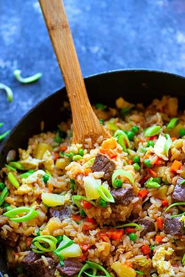 Pineapple Steak Fried Rice