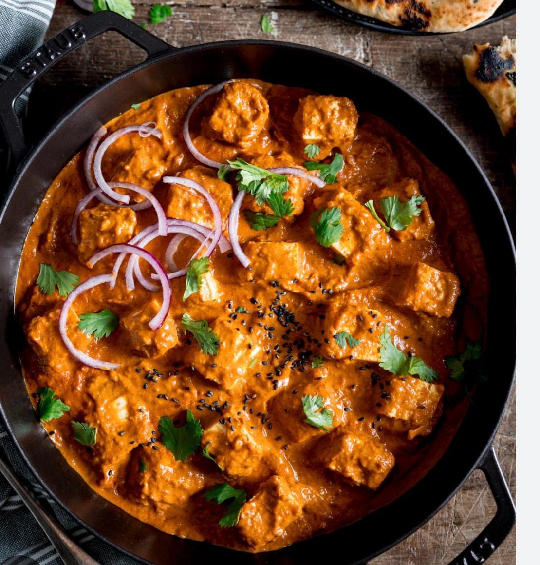 Paneer Chick Pea Mekhani