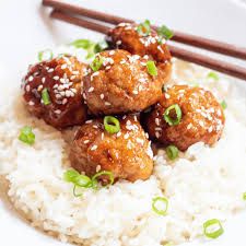 Orange Ginger Teriyaki Meatballs