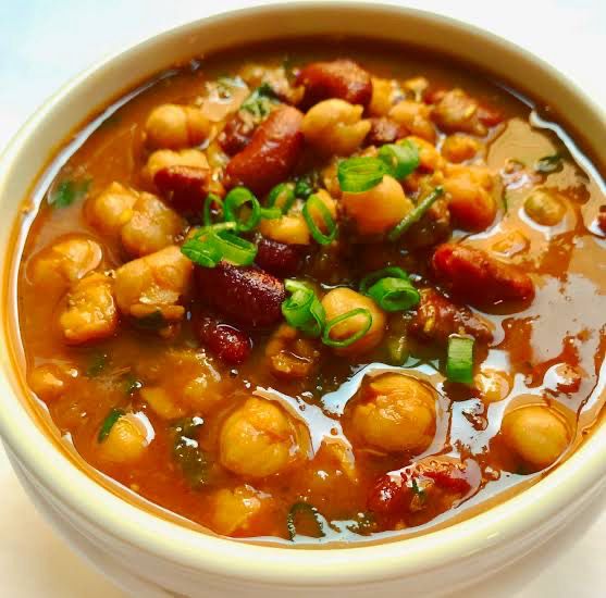 Red Bean Chickpea Soup