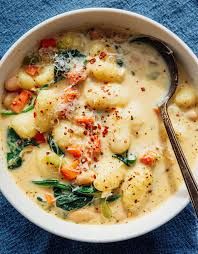 White Bean  Gnocchi