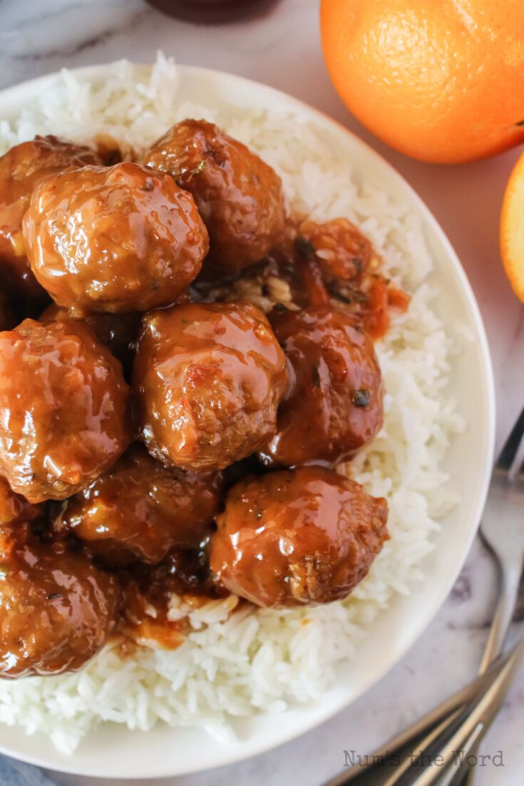 General Tso Meatballs