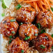 Honey Chili Meatballs