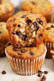 Jumbo Banana Chip Protein Muffin