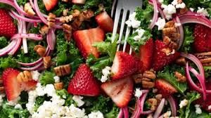 Strawberry Kale Salad
