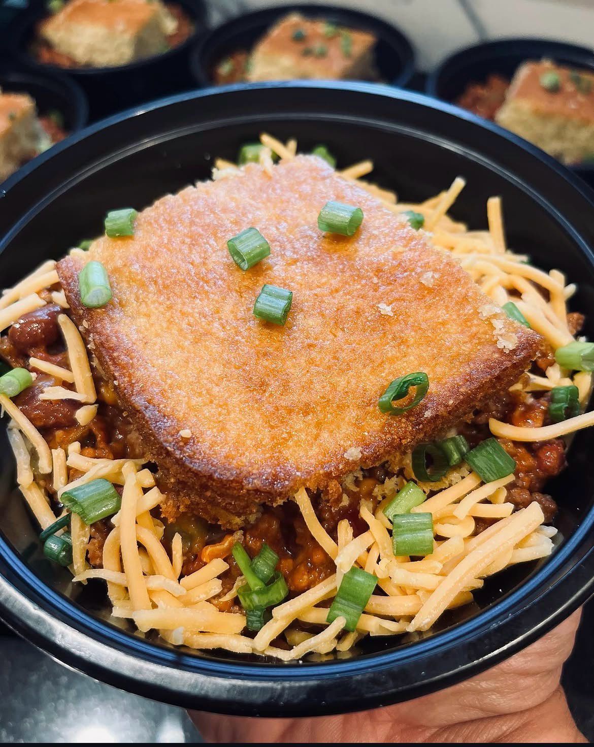 Cowboy Chili &amp; Corn Bread