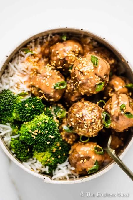 Fire Cracker Meatballs