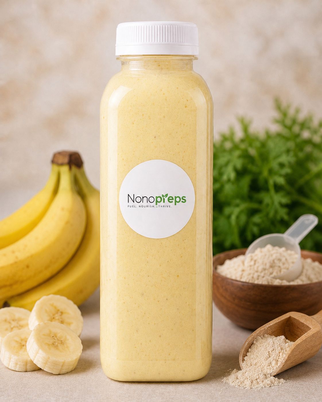 Banana Peanut Butter Protein Shake