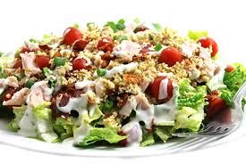Turkey Club Salad