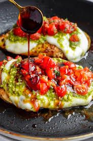 Pesto Brushetta Chicken