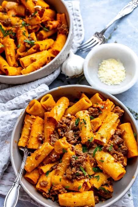 Pumpkin Italian Sausage Penne