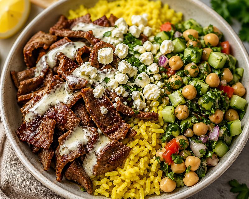 Beef Gyro Bowl