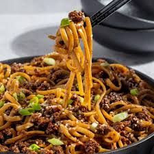 Mongolian Beef Noodles
