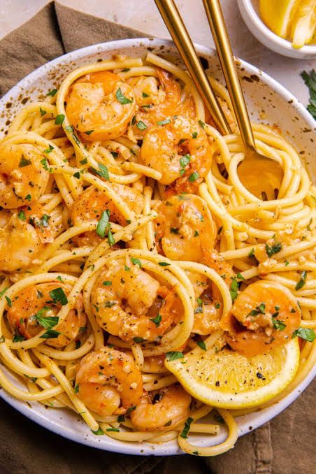 Miso Shrimp Scampi