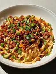 Miso Pasta with 5-Spice Tofu