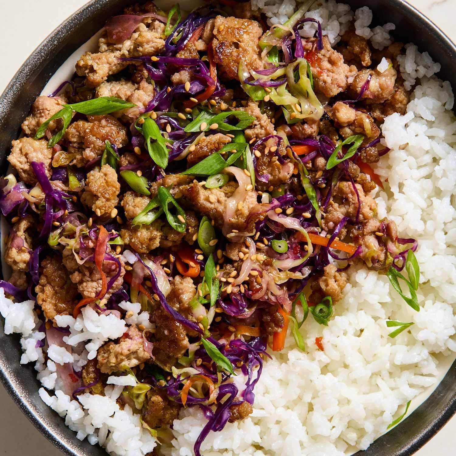 Moo Shu Pork Bowl