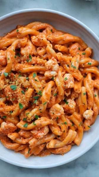 Mediterranean Seafood Penne
