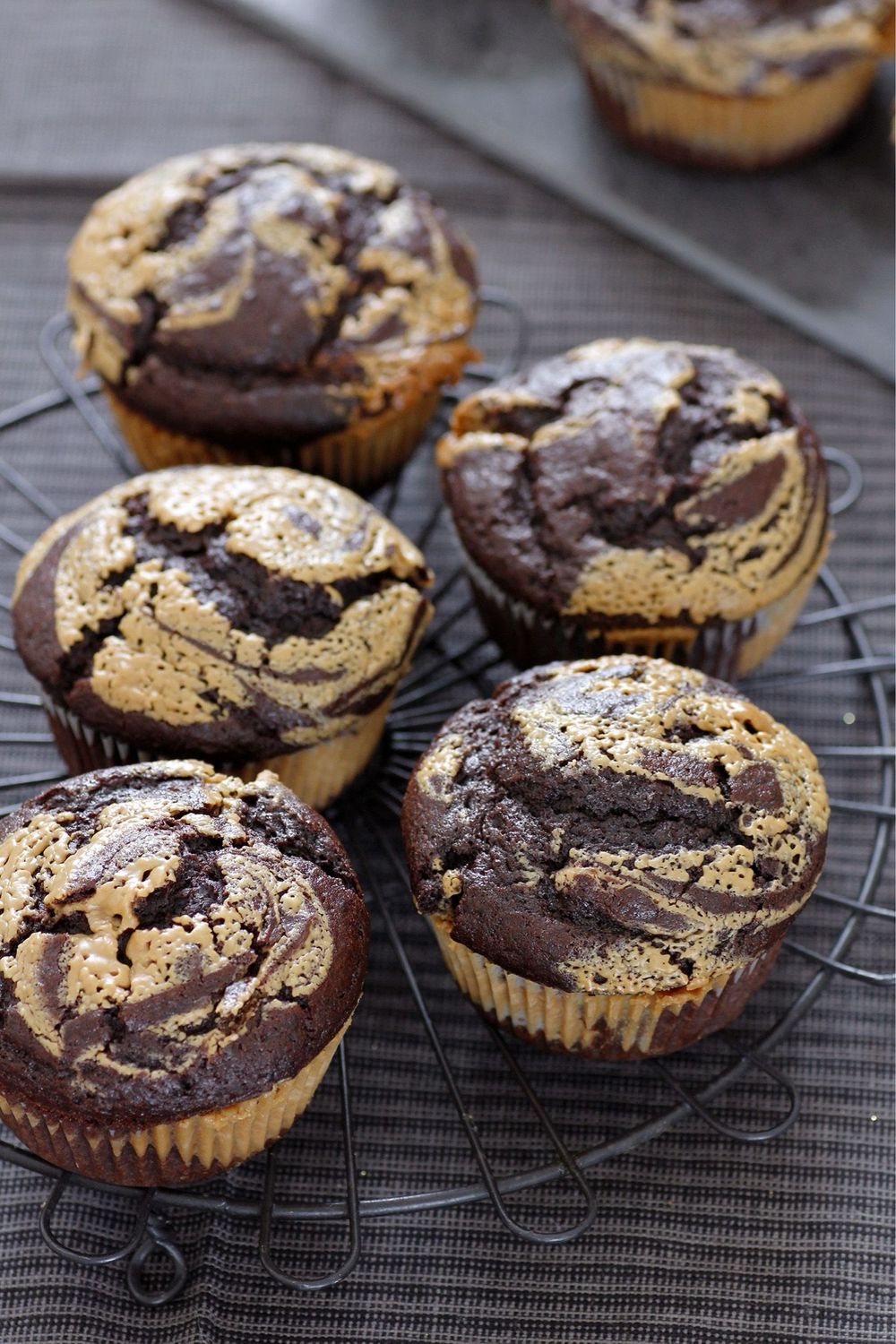 Banana PB Chocolate Protein Muffin