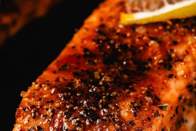 Brown Sugar Rubbed Salmon