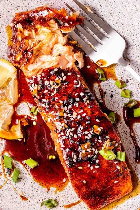 Ginger Soy Glazed Salmon