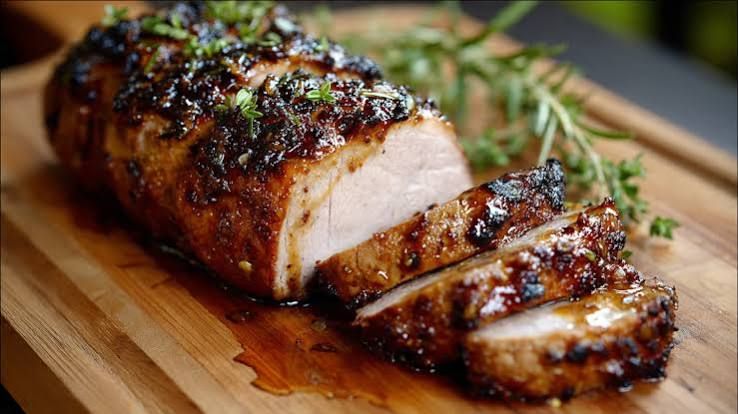 Maple Mustard Pork Loin