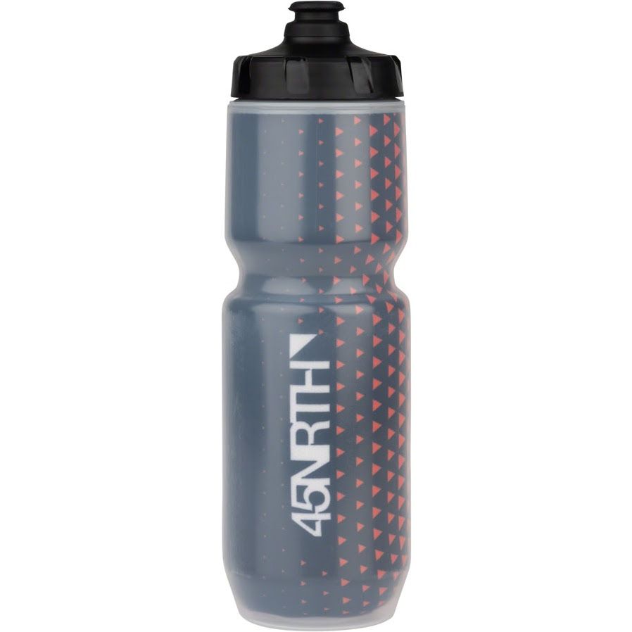 Bouteille 45NRTH Last Light isolée noire &amp; orange 23oz