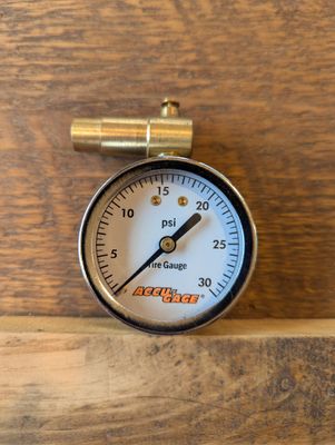 Accu-Gage Jauge à pression 30psi pour valve presta