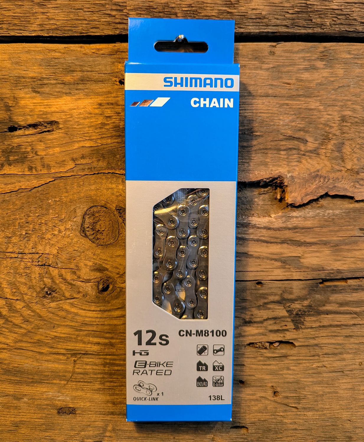 Chaine Shimano XT CN-M8100 12v 138 mailles