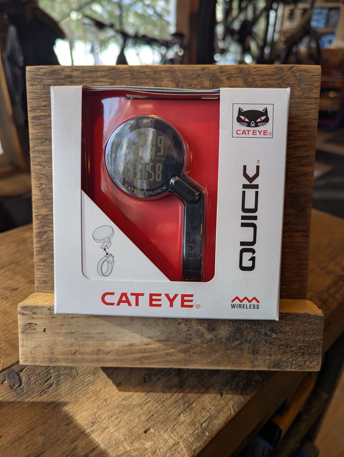 CatEye Quick Odomètre Sans-fil noir