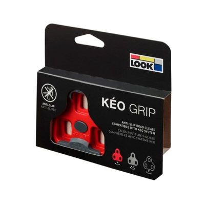 Cales Look Keo Grip 9° rouge