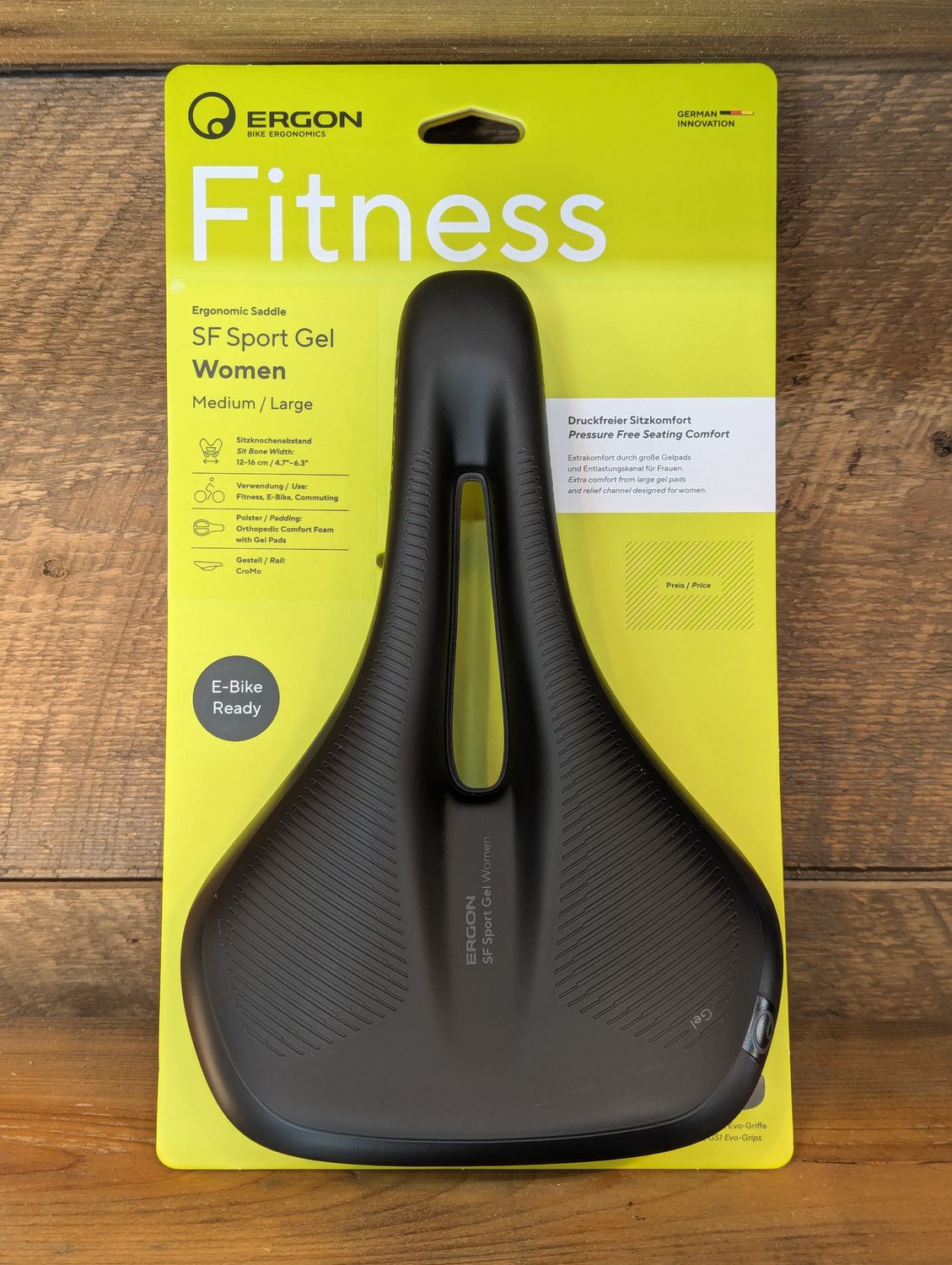 Selle ERGON SF Sport Gel Femme M/G