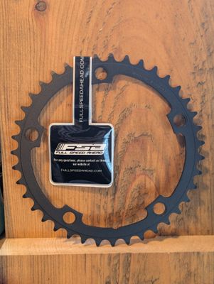 Plateau FSA 39d 130bcd 10/11v  Pro Road Intérieur Double Aluminum noir