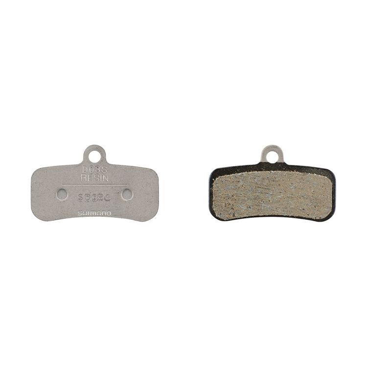 Pads Shimano BP-D03S-RX D-Type/H-Type Resine sans ailettes