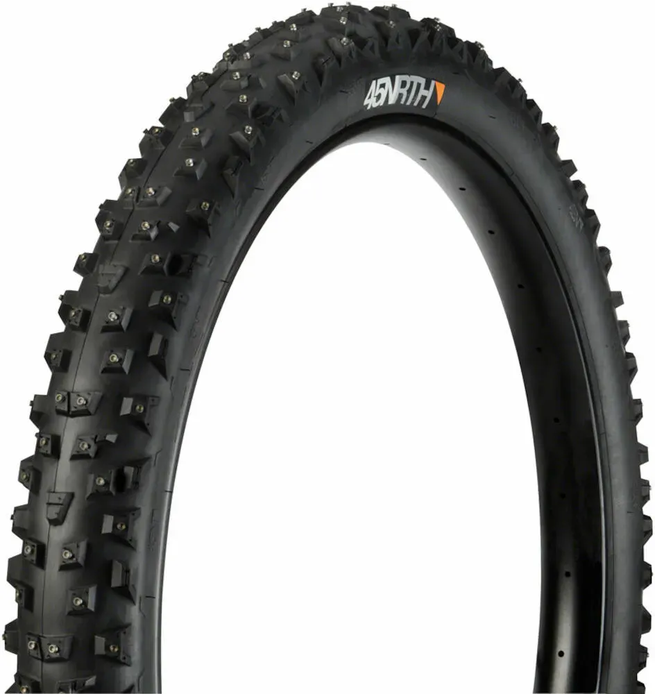 Pneu 45NRTH Wrathchild 27.5 x 3.0 Tubeless Pliable 120 TPI 252 XL clous concaves en aluminium