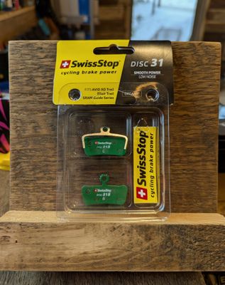 Pads SwissStop Disc 31 C  Avid XO Trail / Elixir Trail / SRAM Guide organic