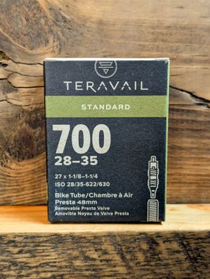 Chambre à air Teravail 700 x 28-35 48mm Presta