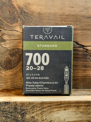 Chambre à air Teravail 700 x 20-28 48mm Presta