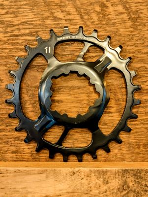 Plateau SRAM X-Sync 28d 11v Direct Mount Offset 3mm acier noir