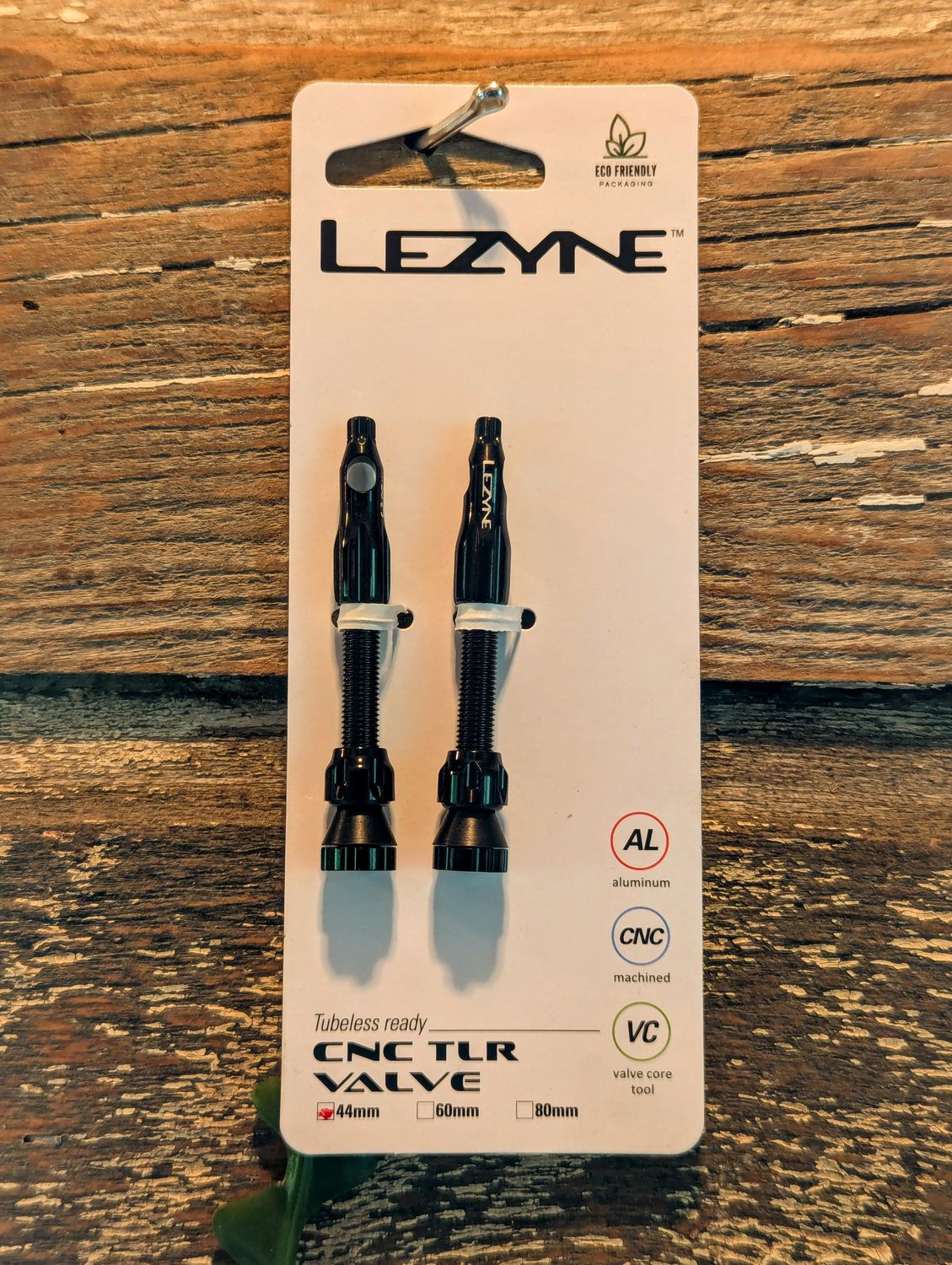 Lezyne TLR Valves Tubeless Presta 44mm noir