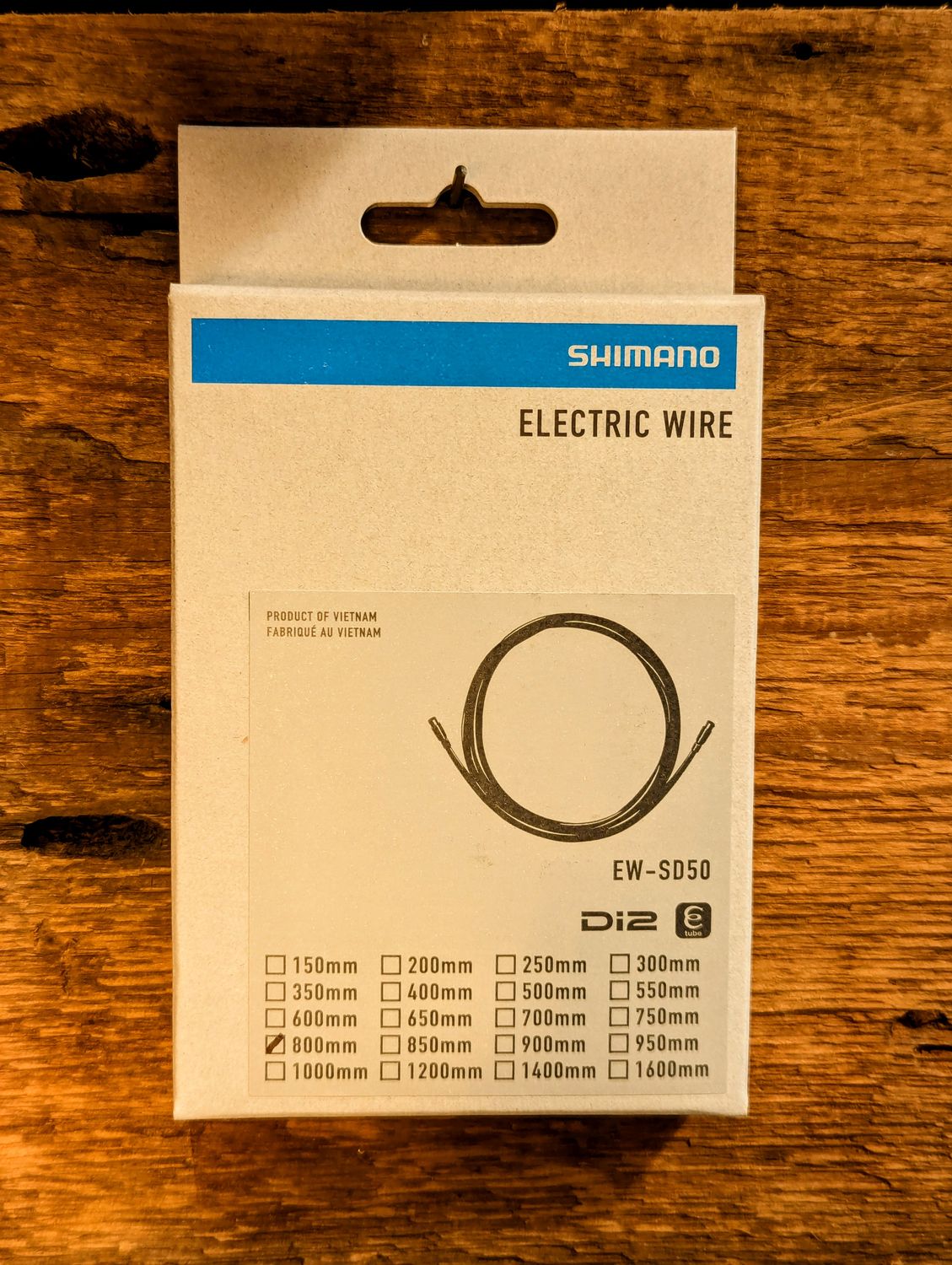 Fil électronique Shimano Di2 EW-SD50 800MM