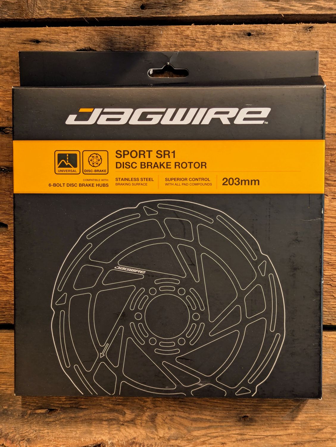 Disque Jagwire Sport 6-Bolt 203mm