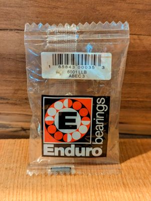 Enduro ABEC 3 bearings scellés 6001 LLB 12X28X8mm
