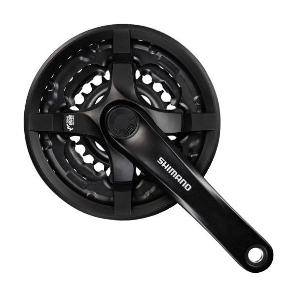 Pédalier Shimano FC-TY501 6/7/8v 175mm 42X34X24t avec Chain guard axe carré