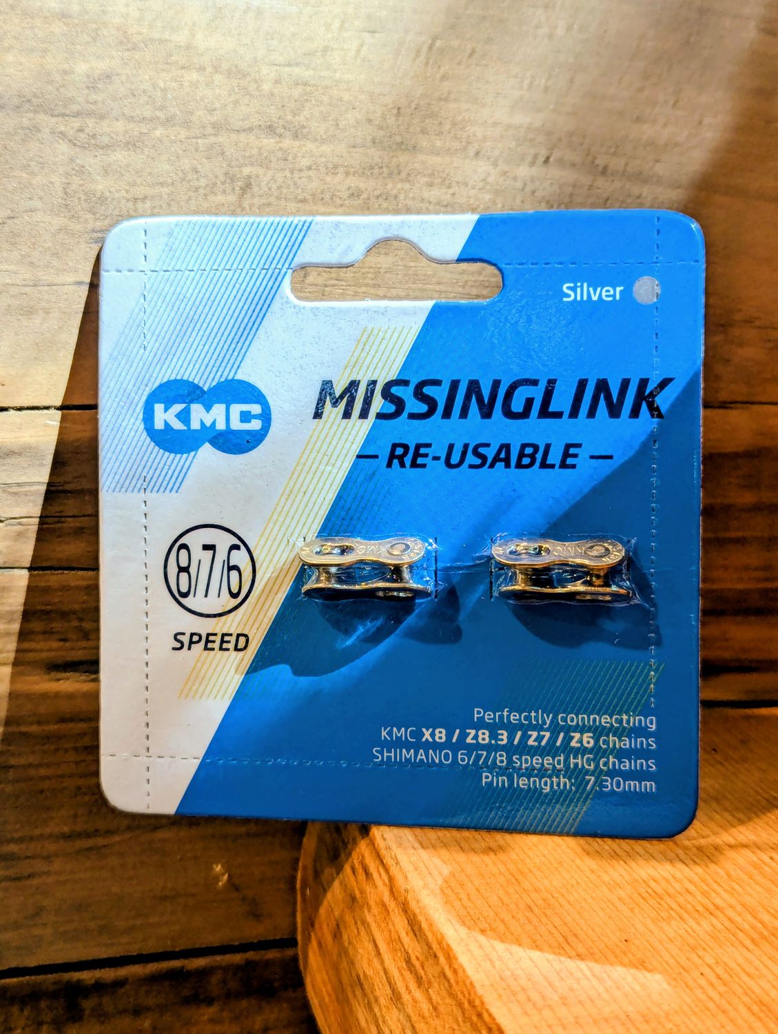 KMC MissingLink 6/7/8v 7.3mm réutilisable 2unités