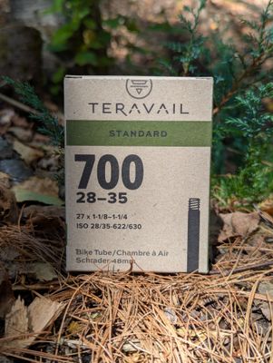 Chambre à airTeravail 700 x 28 - 35mm  48mm Schrader