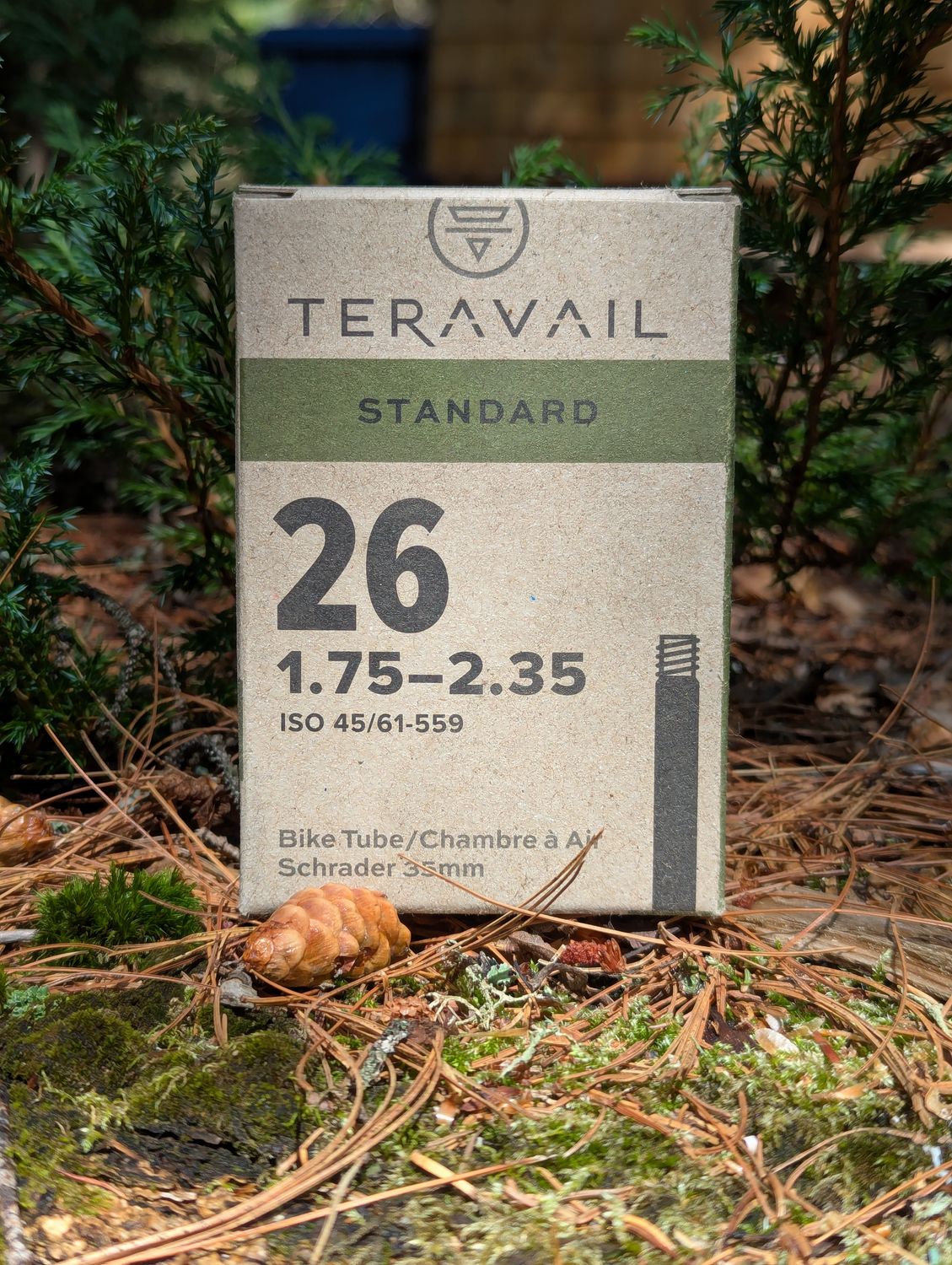 Chambre à air Teravail 26 x 1.75-2.35 35mm Schrader