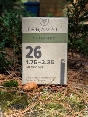 Chambre à air Teravail 26 x 1.75-2.35 35mm Schrader