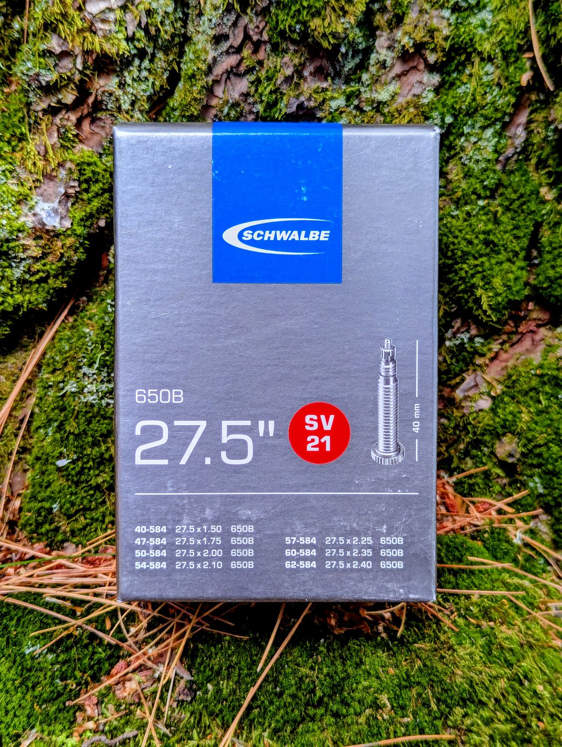 chambre à air Schwalbe 27.5x1.5-2.40 presta 40mm